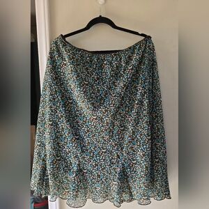 Elegant Floral Skirt